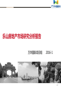 乐山房地产市场研究