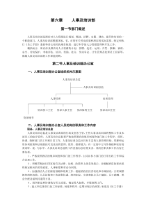 第六章人事及培训部