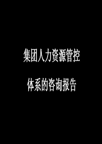 进阶HRM必读集团人力资源管控体系设计报告(91页PPT精品)