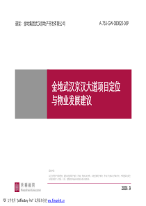 世联_金地武汉京汉大道项目定位与物业发展建议_137页