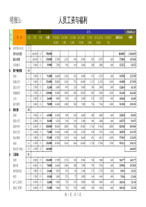 工资与福利
