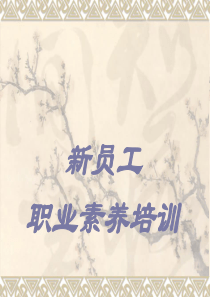 新员工职业素养