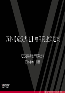万科京汉大道金色家园策划