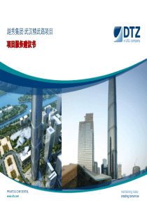 戴德梁行房地产项目前期顾问建议方案