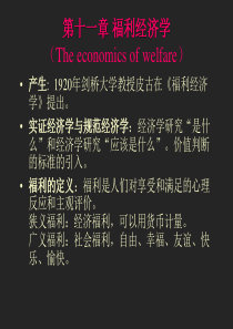 福利经济学