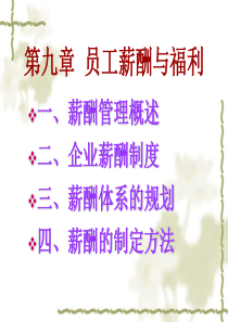 第九章员工薪酬与福利