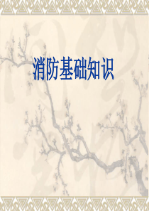 消防基础知识讲解