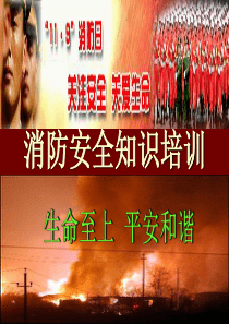 消防安全知识培训(PPT43页)