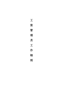 工资管理员附件