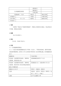 人员健康检查制度：