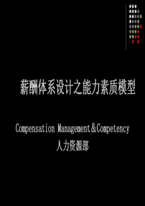 薪酬体系设计之能力素质模型(PPT 47页)