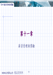 薪资管理与奖励--津贴、加给与奖金（PPT 51页）(1)