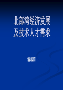 北部湾经济发展及技术人才需求