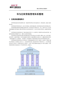 华为任职资格管理整理