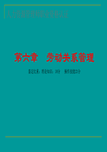 第6章 劳动关系管理
