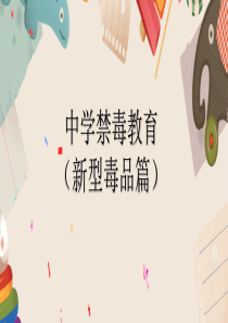 中学校园禁毒新型毒品
