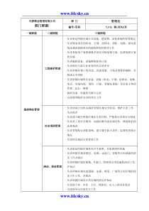 天骄物业管理有限公司各部门职能、岗位说明1521357367