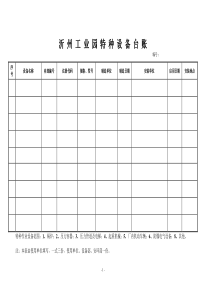 沂州集团安全管理表格