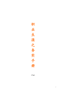 ty职场生涯之务实手册doc103