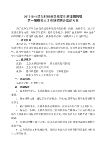 XXXX年模拟招聘方案