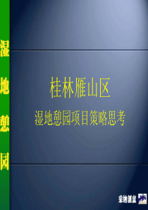 旅游地产_桂林雁山区湿地憩园项目策略思考_158页(采纳创意)