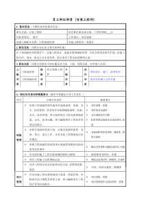 员工职位职责与薪资表（安装工程师郭全）