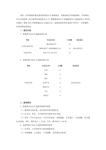 中国传媒大学XXXX年自主选拔录取招生简章
