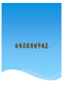 标准流程图制作规范（PPT31页)