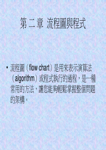 流程图与程式