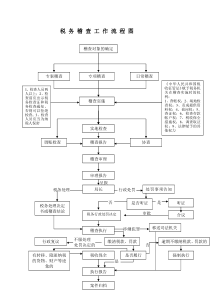 税务稽查行政权力运行图doc-税务稽查工作流程图