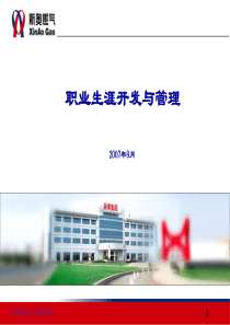 职业生涯开发与管理