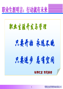 职业生涯明言(3)