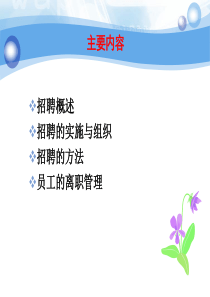 酒店人力资源培训—员工招聘与配置