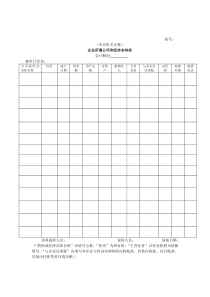 企业基本情况-12企业所属公司和经济实体表