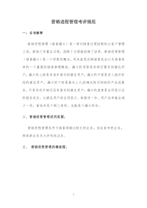 项目进程管理规范及表格