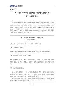 附录07城市居住区配套设施建设分类标准（说明）