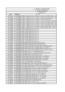 铁道行业(推荐)标准