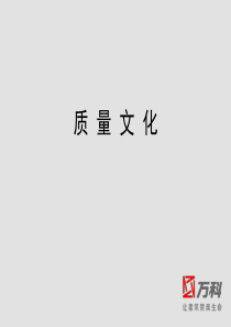 质量文化-万科