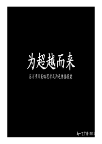 马一丁万科苏州品园项目提报