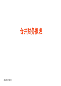 合并财务报表(XXXX-2-14)