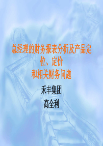 总经理财务报表分析