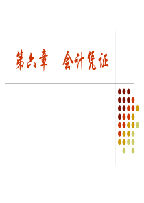 7第六章会计凭证