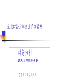 财务分析课件(张先治)（PPT245页)