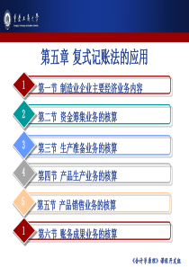会计学原理-复式记账法的应用(ppt73)