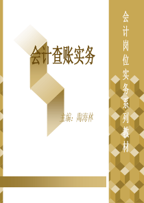 会计查账实务