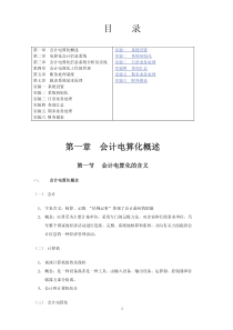 会计电算化概述