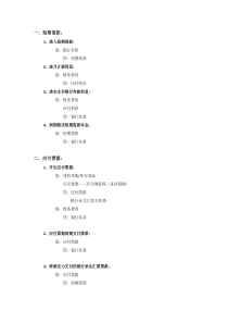会计科目大全