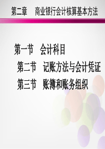商业银行会计核算基本方法（PPT67页)
