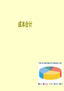 成本会计ch5生产费用要素归集分配0926