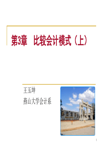 第三章比较会计模式(上)